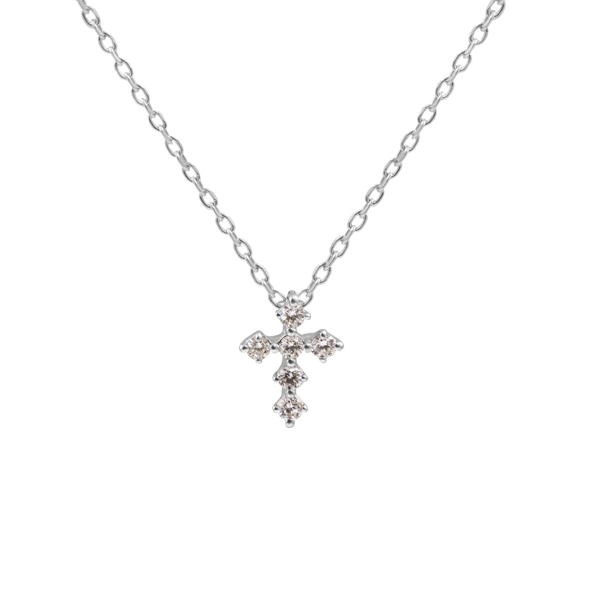 Gargantilla Cruz Diamantes
