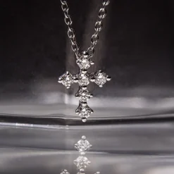 Gargantilla Cruz Diamantes