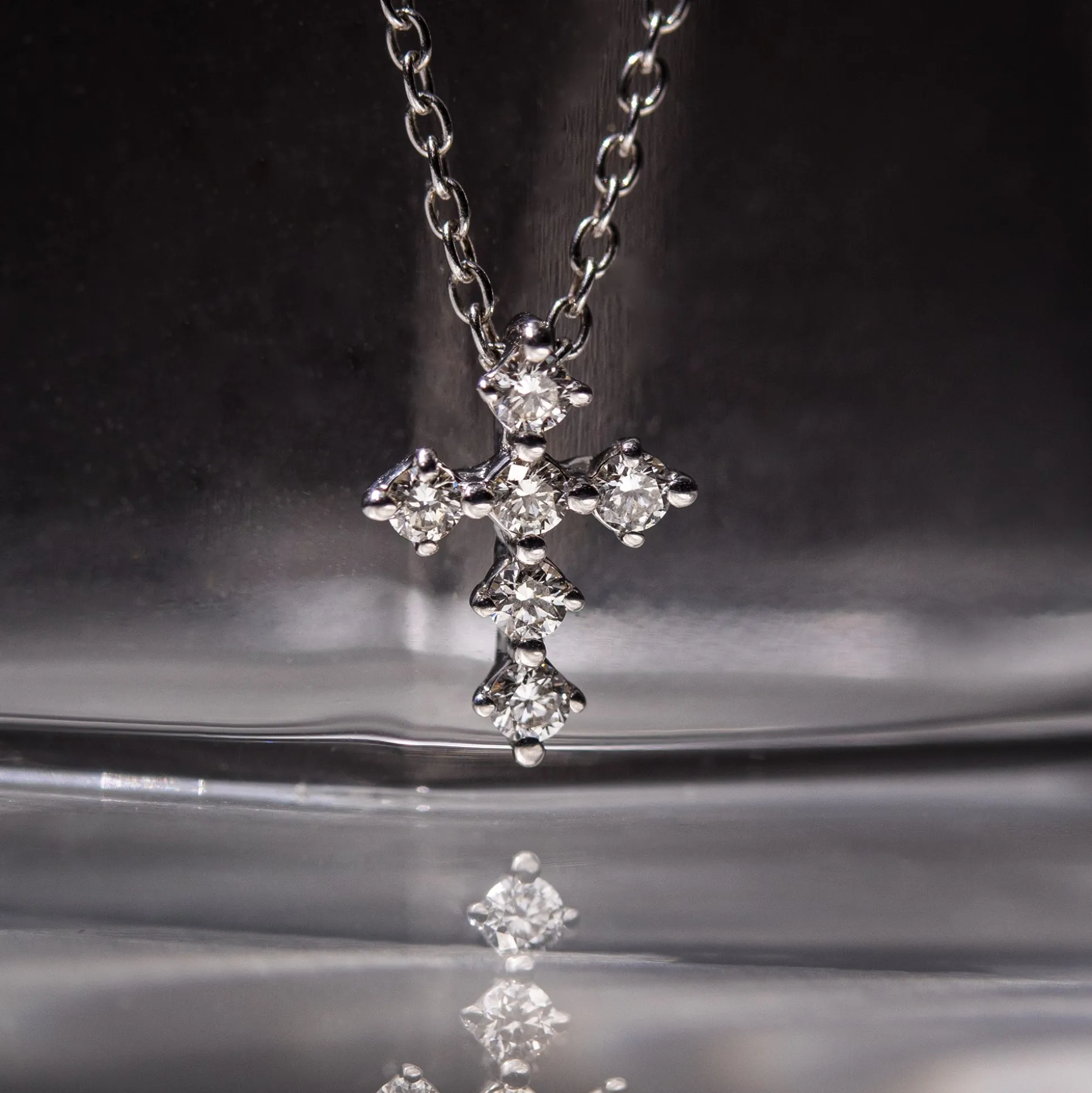 Gargantilla Cruz Diamantes
