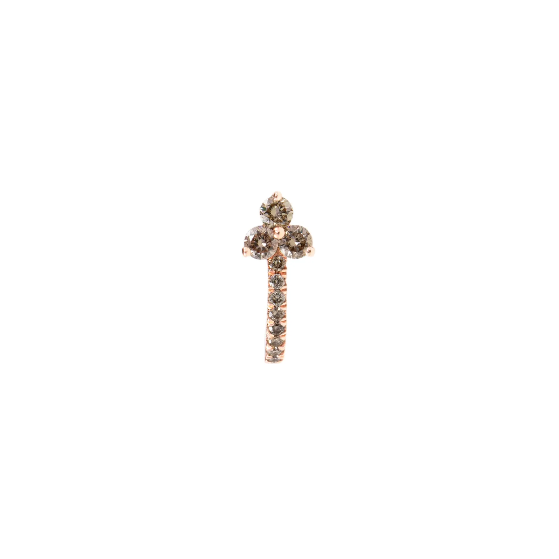 Pendiente Trinity Brown Mini