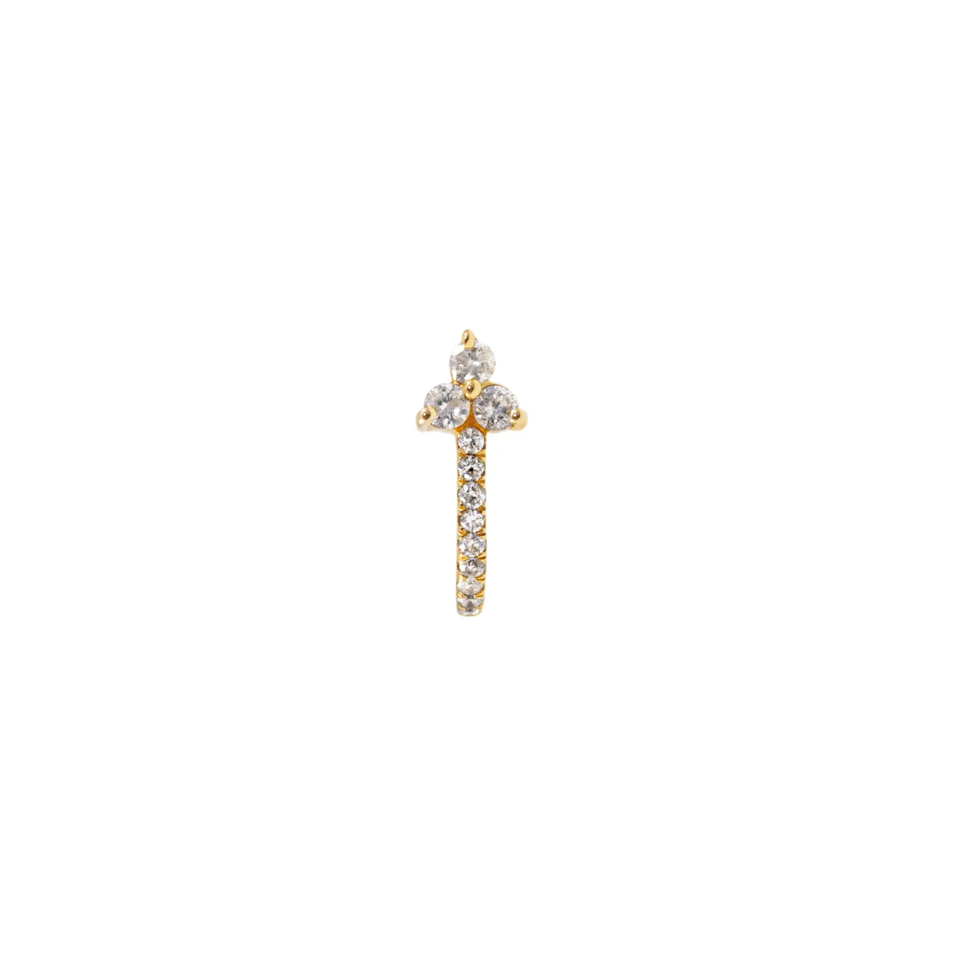 Pendiente Trinity Diamante mini