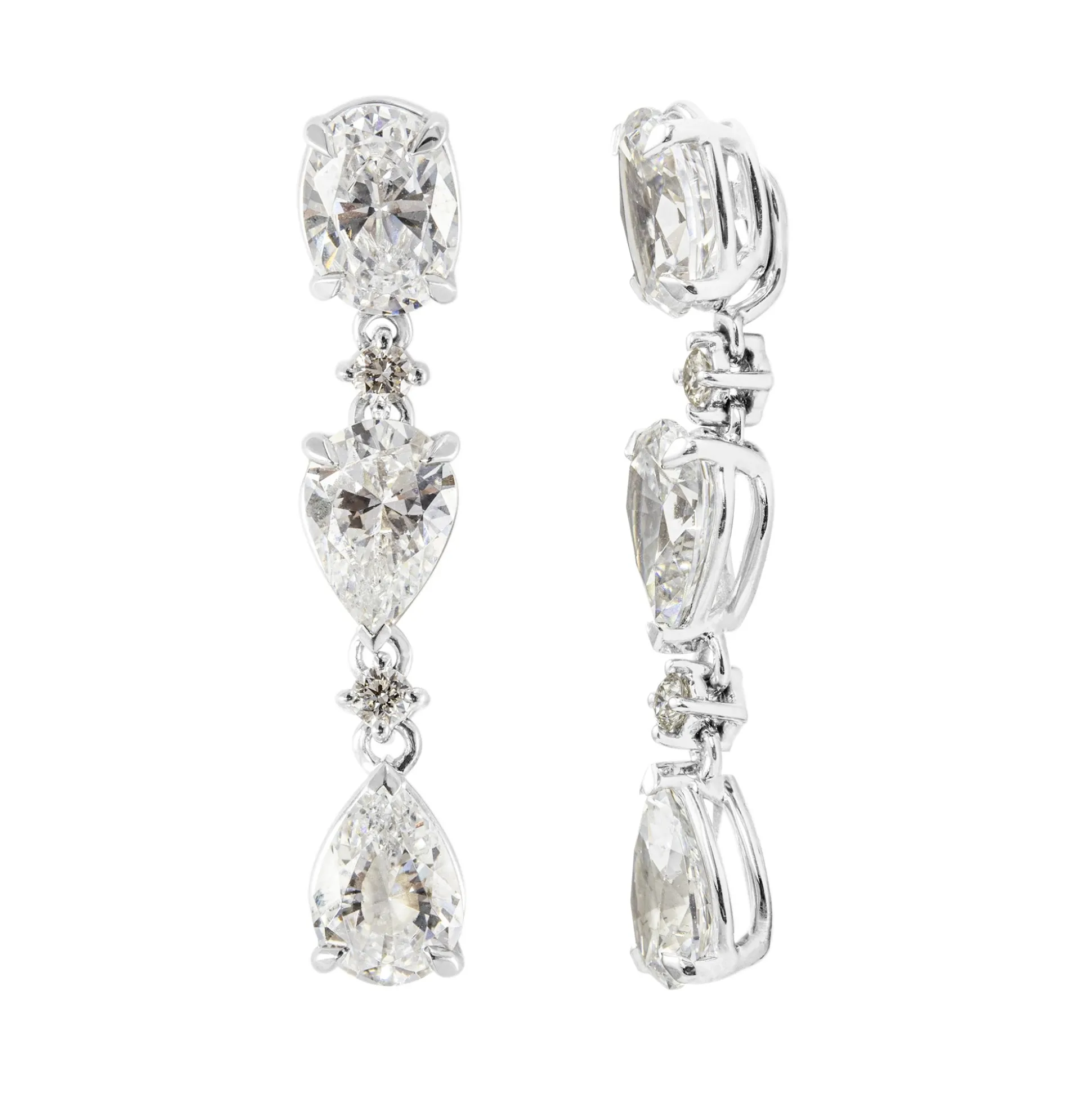 Pendientes Rabat Topacio Blanco