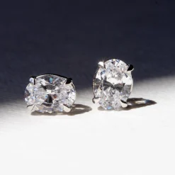 Pendientes Rabat Topacio Blanco