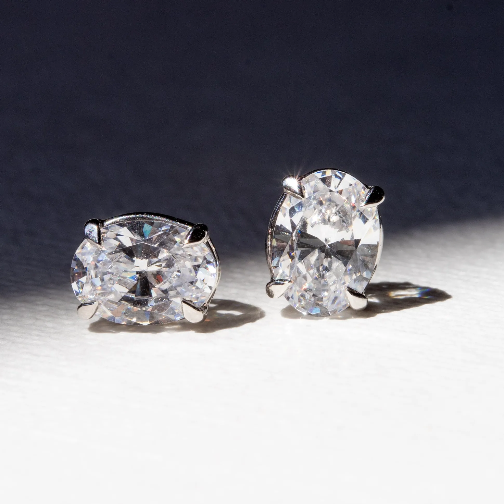 Pendientes Rabat Topacio Blanco