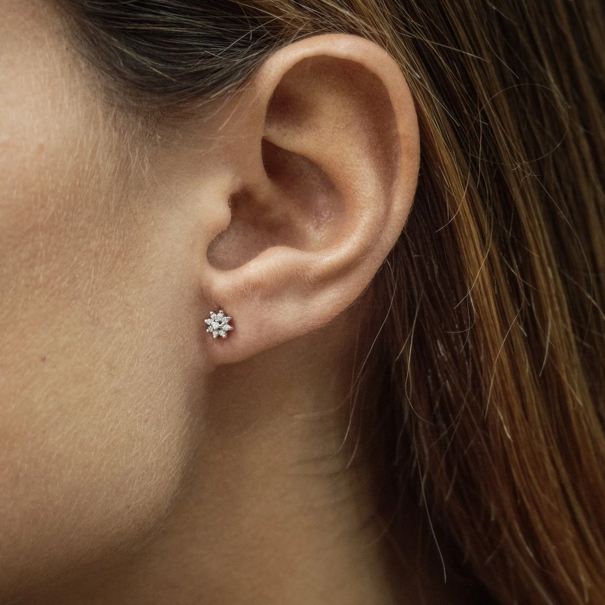 Piercing flor XS (1 unidad)